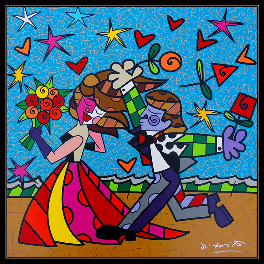 Thumbnail: "I Love You" by Romero Britto
