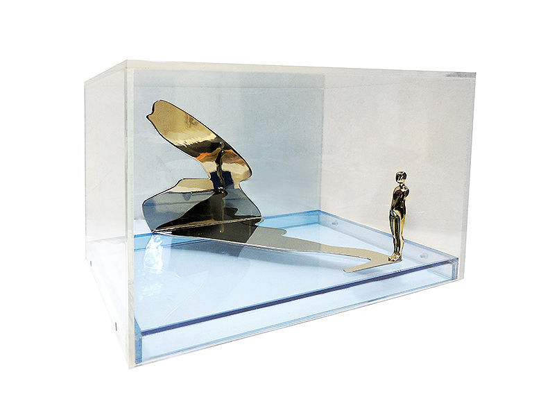 "Falling Man, Shadow Figure" by Ernest Trova