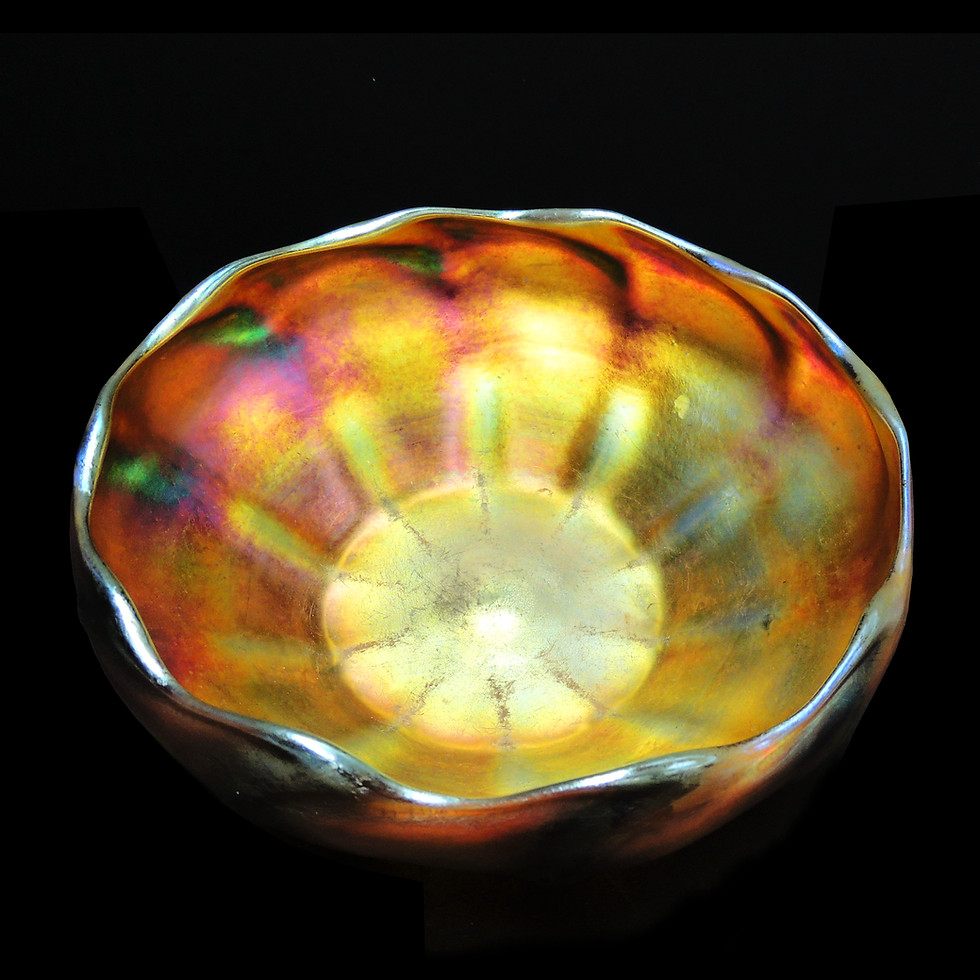Thumbnail: "Gold Bowl" by Louis Comfort Tiffany