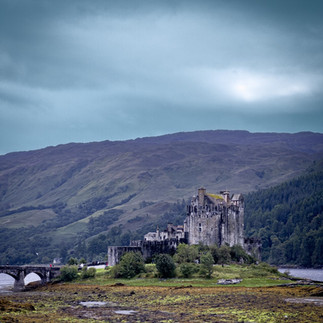 Visuale paessagistica di Eilean Donan Castle
