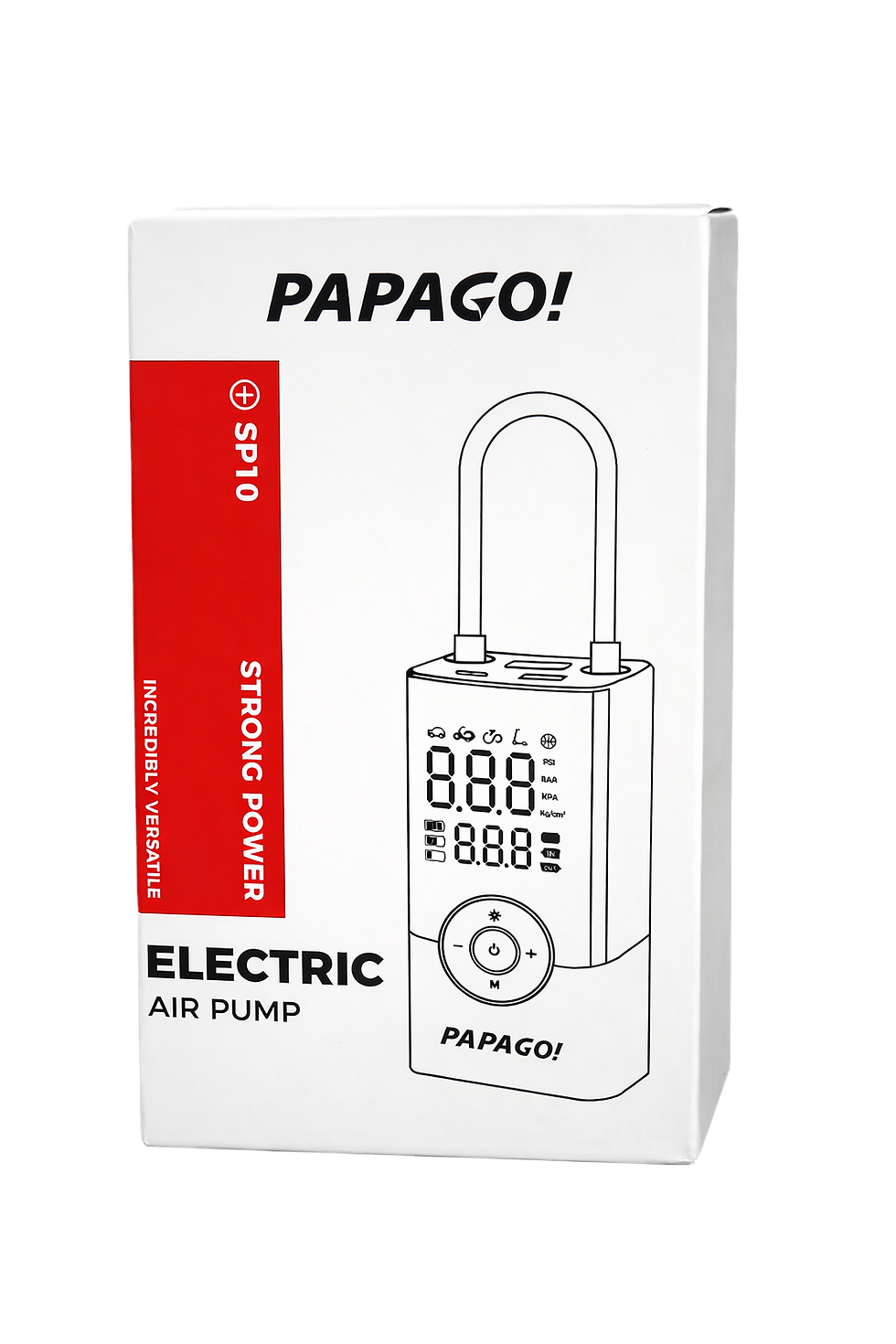 תמונה ממוזערת: PAPAGO Pump Monster | משאבת אוויר חשמלית