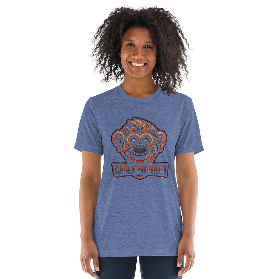 Thumbnail: Unisex Tri-Blend T-Shirt | Bella + Canvas 3413