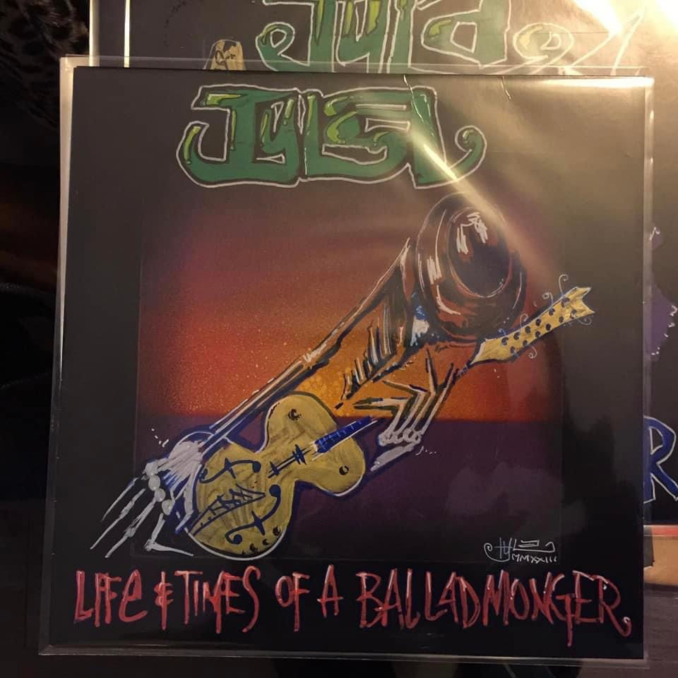 Thumbnail: Tyla - The Life &amp; Times of a Ballad Monger - Ltd Ed Mis-Pressed Hand Painted