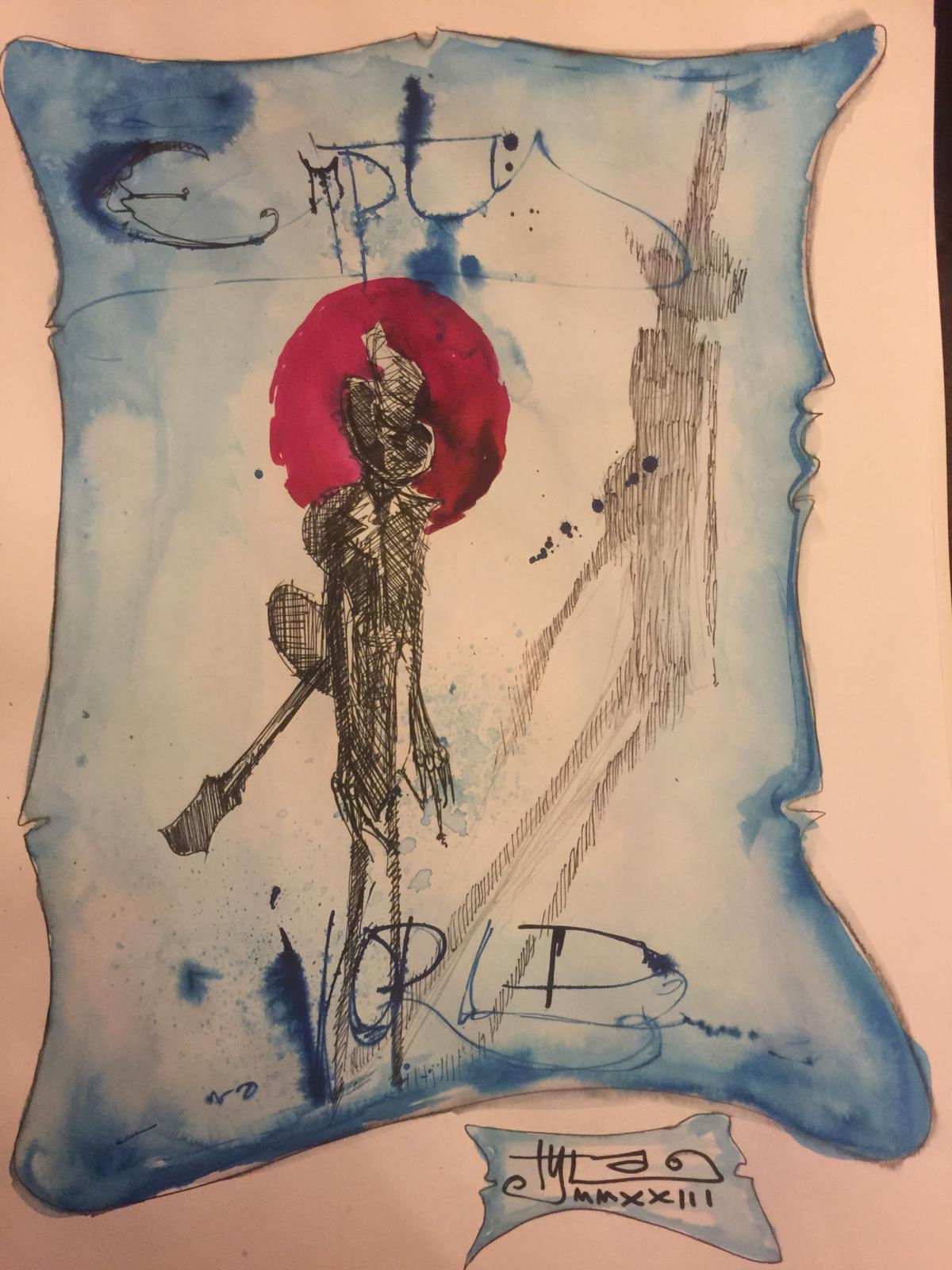 Empty World - 40th Anniversary - Signed Print