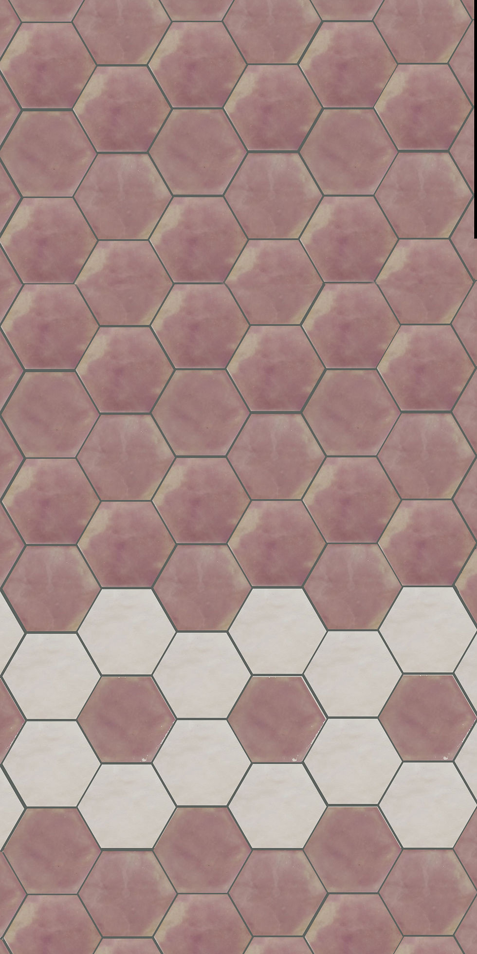 Thumbnail: Hexagon Mosaic Tiles Australian Handmade
