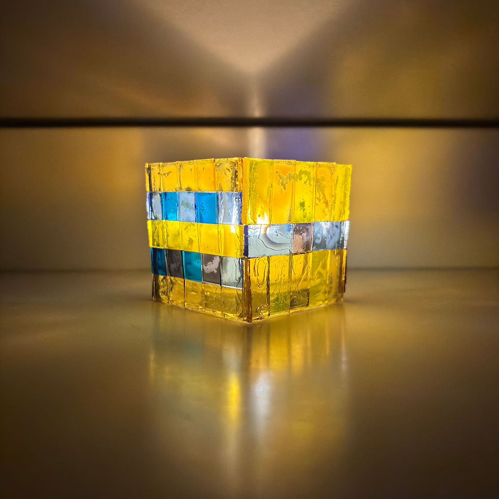 Mosaic Candle Luminary