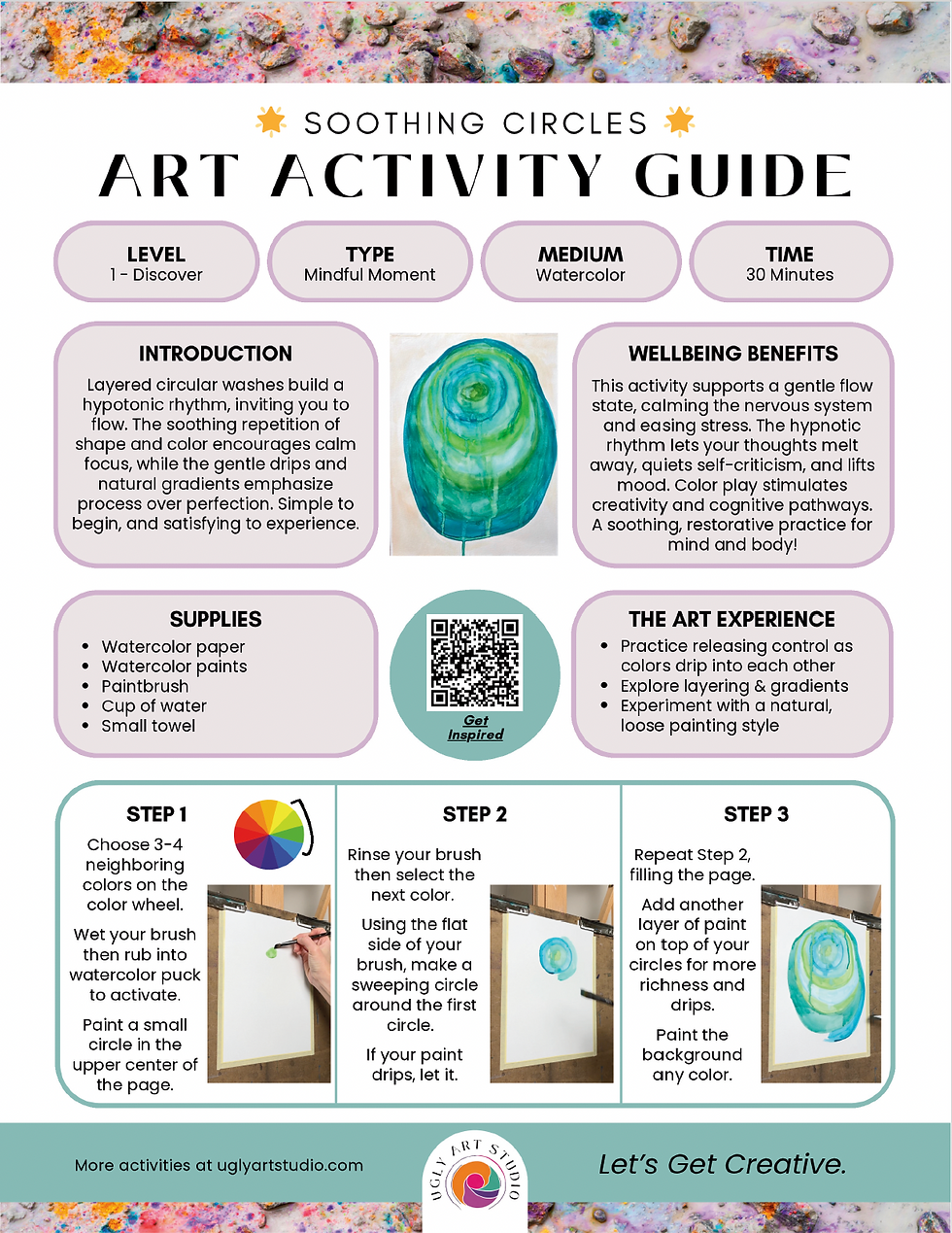 Thumbnail: Watercolor for Wellbeing Starter Kit