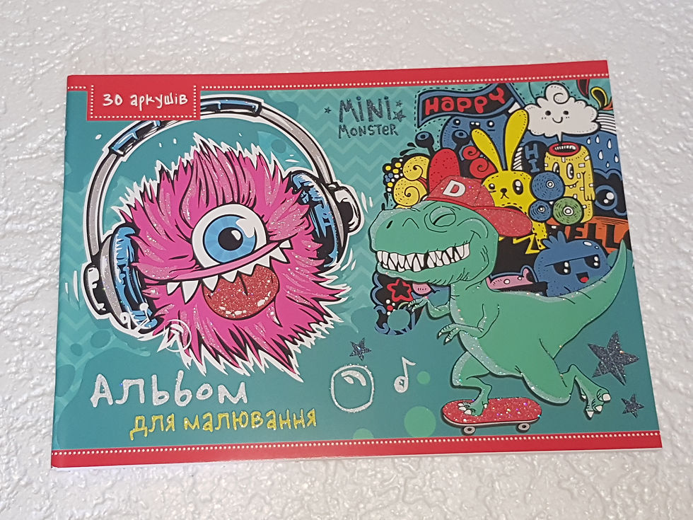 Миниатюра: Альбом для рисования А4, на скобе,30 листов 