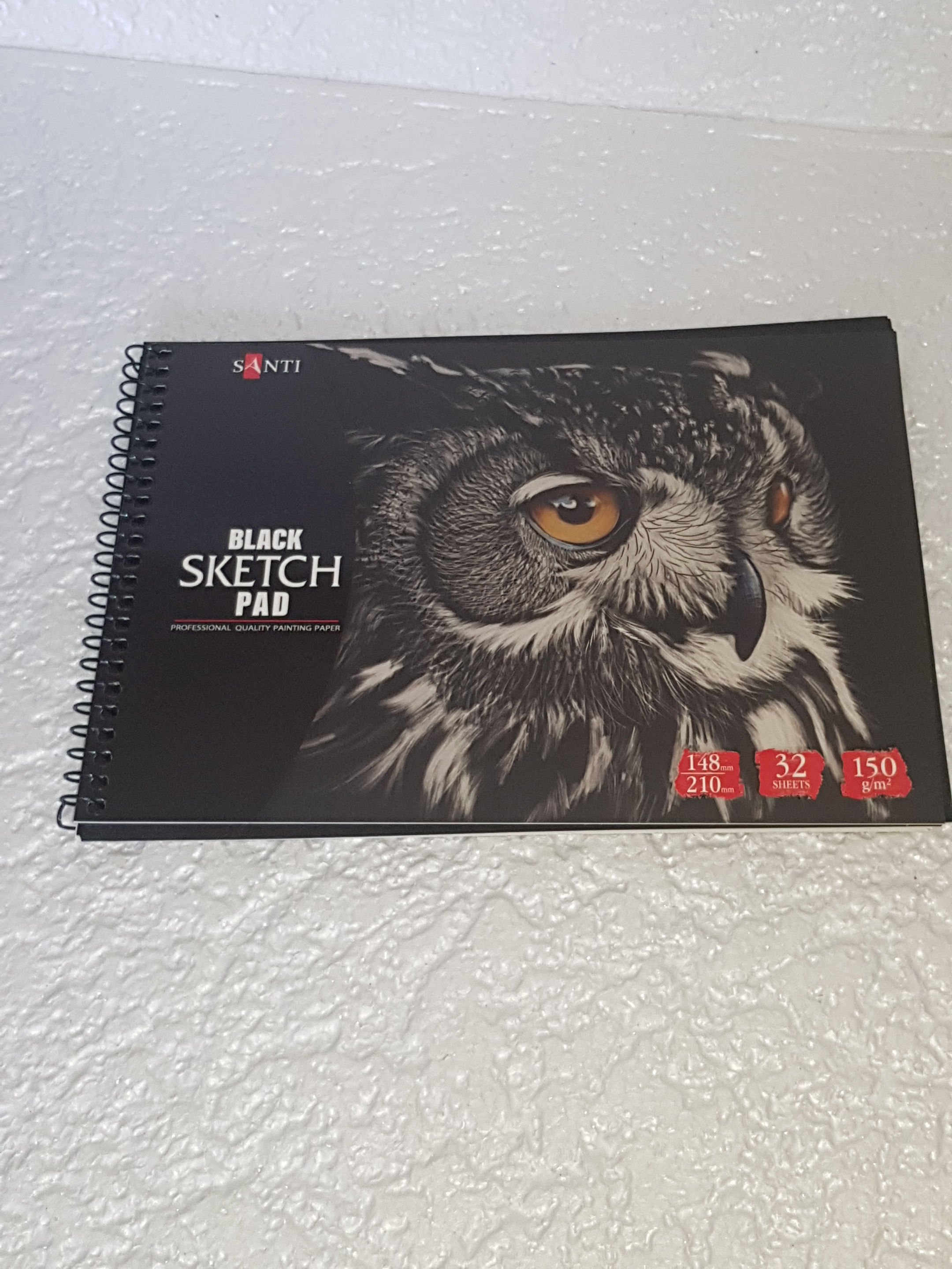 Альбом з чорним папером А5,32 арк