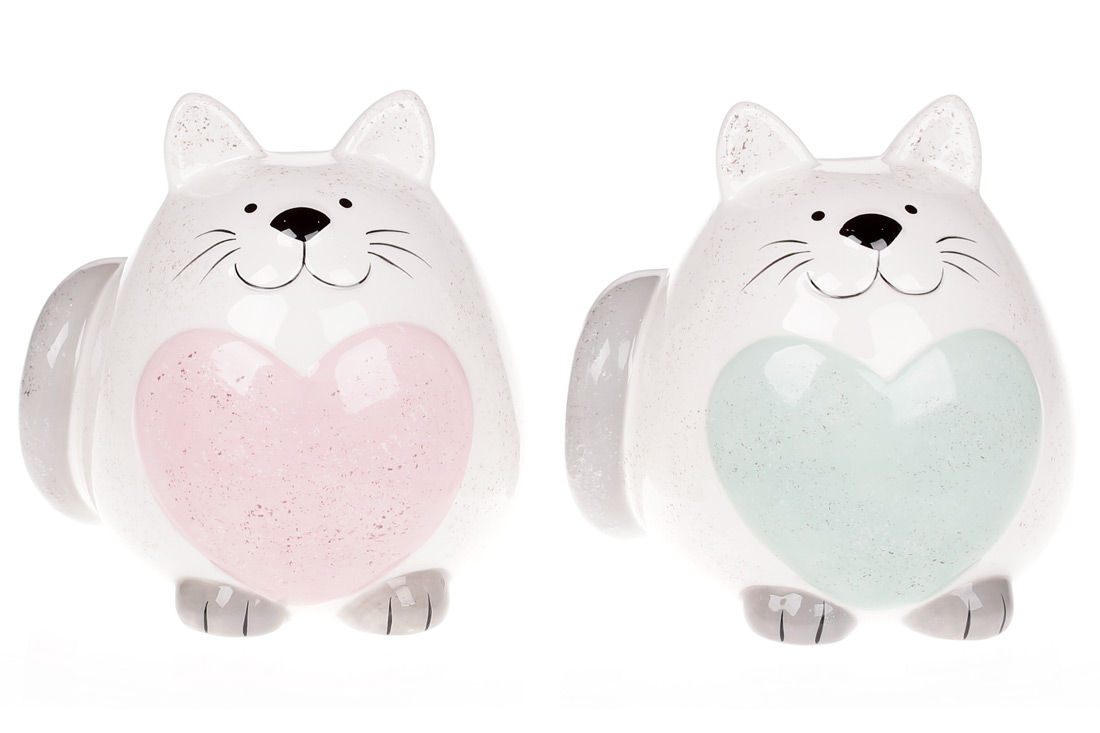 Копилка керамическая Котик,