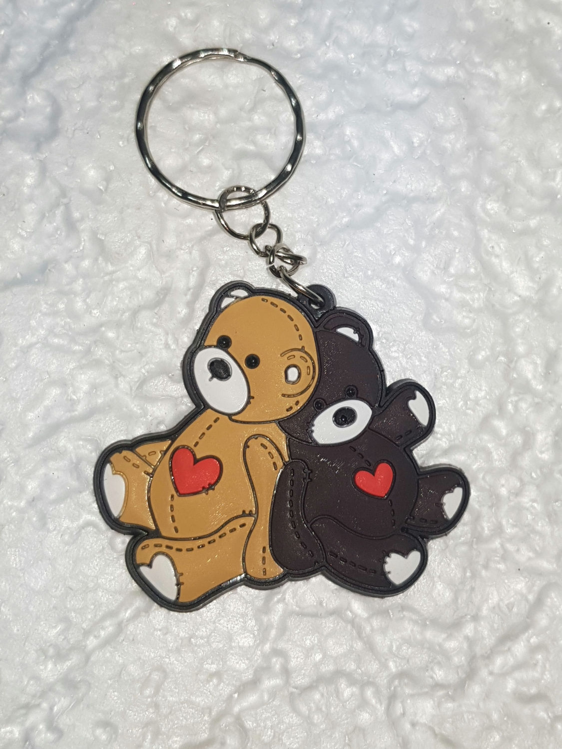 Брелок ведмедик резиновий