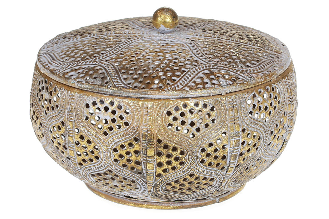 Шкатулка металлическая 