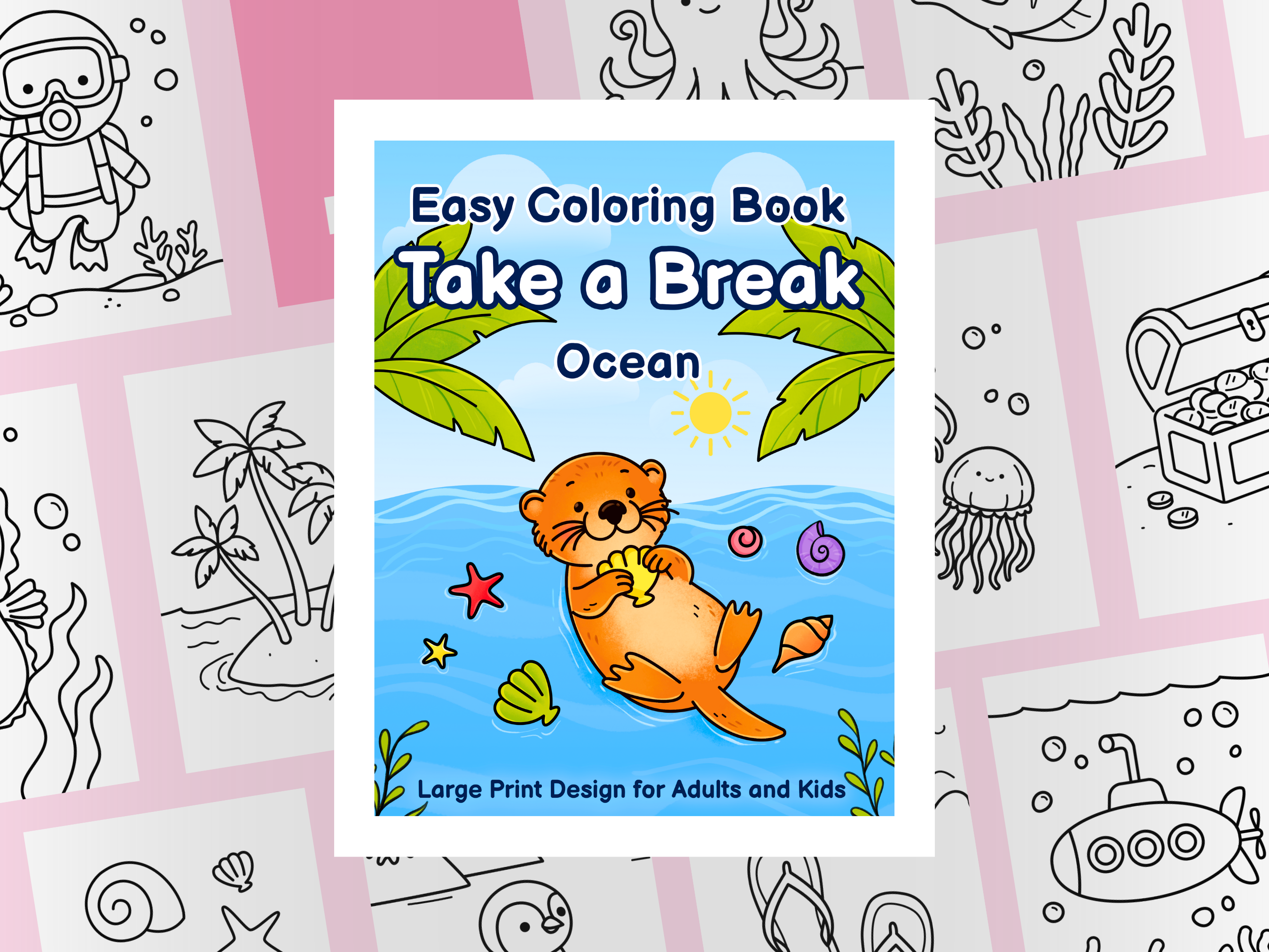 🇺🇸 "Take a Break - Ocean" for Teens & Adults