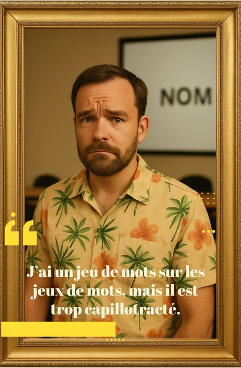 Jean Mark a dit : "On fait quoi quand ils rigolent ?"
