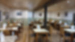 inside cow shed cafe