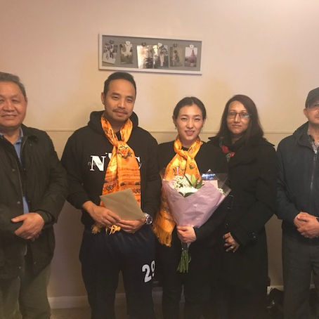 ''Congratulations to Dinesh Limbu and Gita Rai - tying the knot in matrimony''