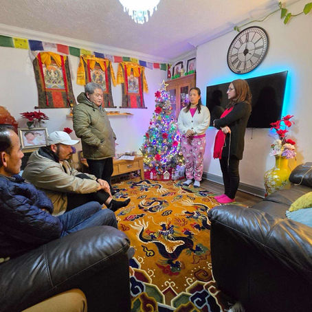 Visit to Mrs. Aruna Ghale by CNS Executives - Saturday, 7 December 2024