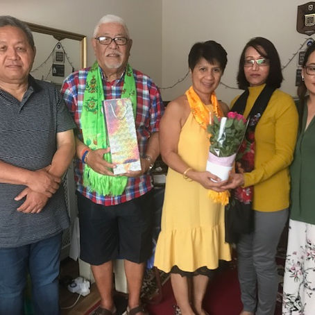 ’'Visit to Roger and Jenny Willes 6 July 2019'’