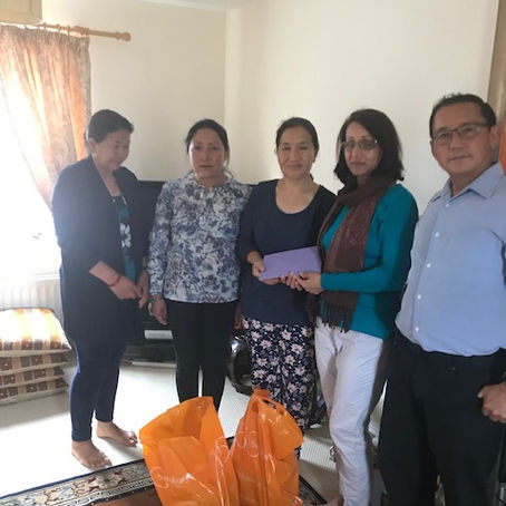 ‘’Condolences at the loss of late Bilman Tulachan father of Sharmila Serchan Sunday 28 July''