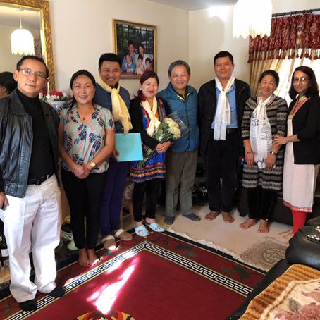 CNS welcome Min Sherchan, husband of Uma Sherchan