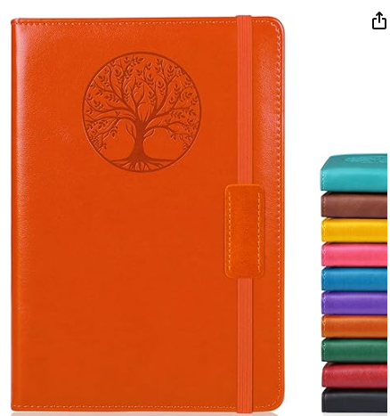 Biuwory Leather-Cover Journal
