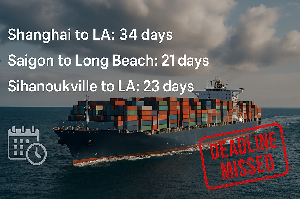 How Do Logistics and Lead Times Stack Up?