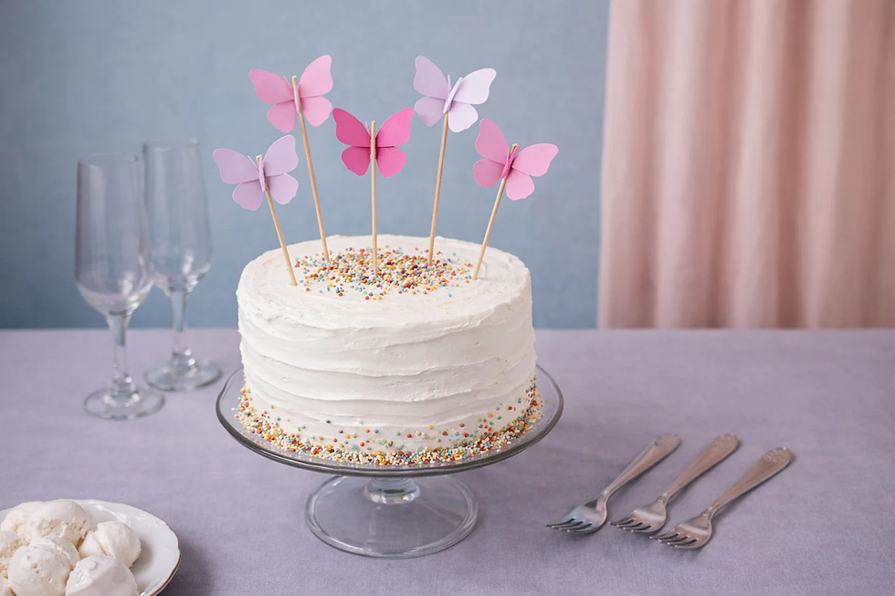 Paper Party Supplies-Cake Decorations
