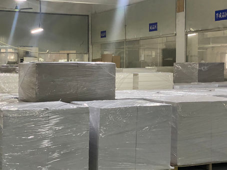 Paper Material Storage Area.