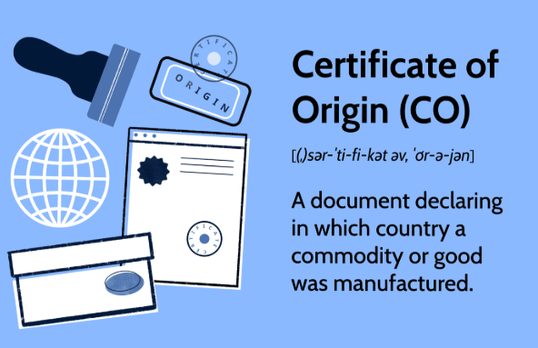 Certificate of Origin