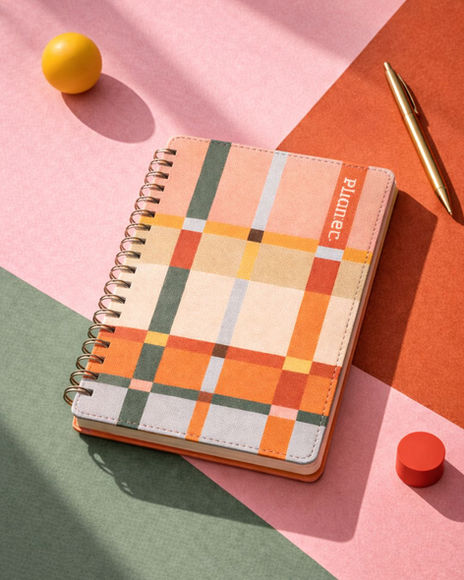 Candied Afternoon- Spiral Notebook