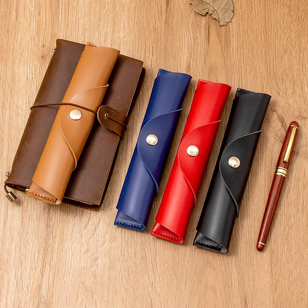Leather Pencil Roll