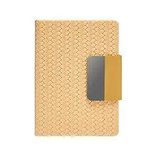 Woven PU Hardcover Notebook