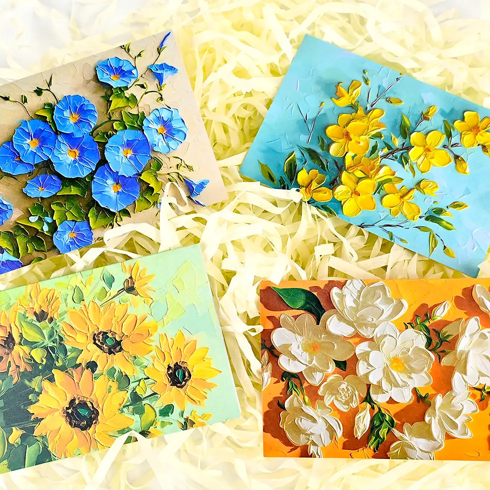 Flower-style Cards