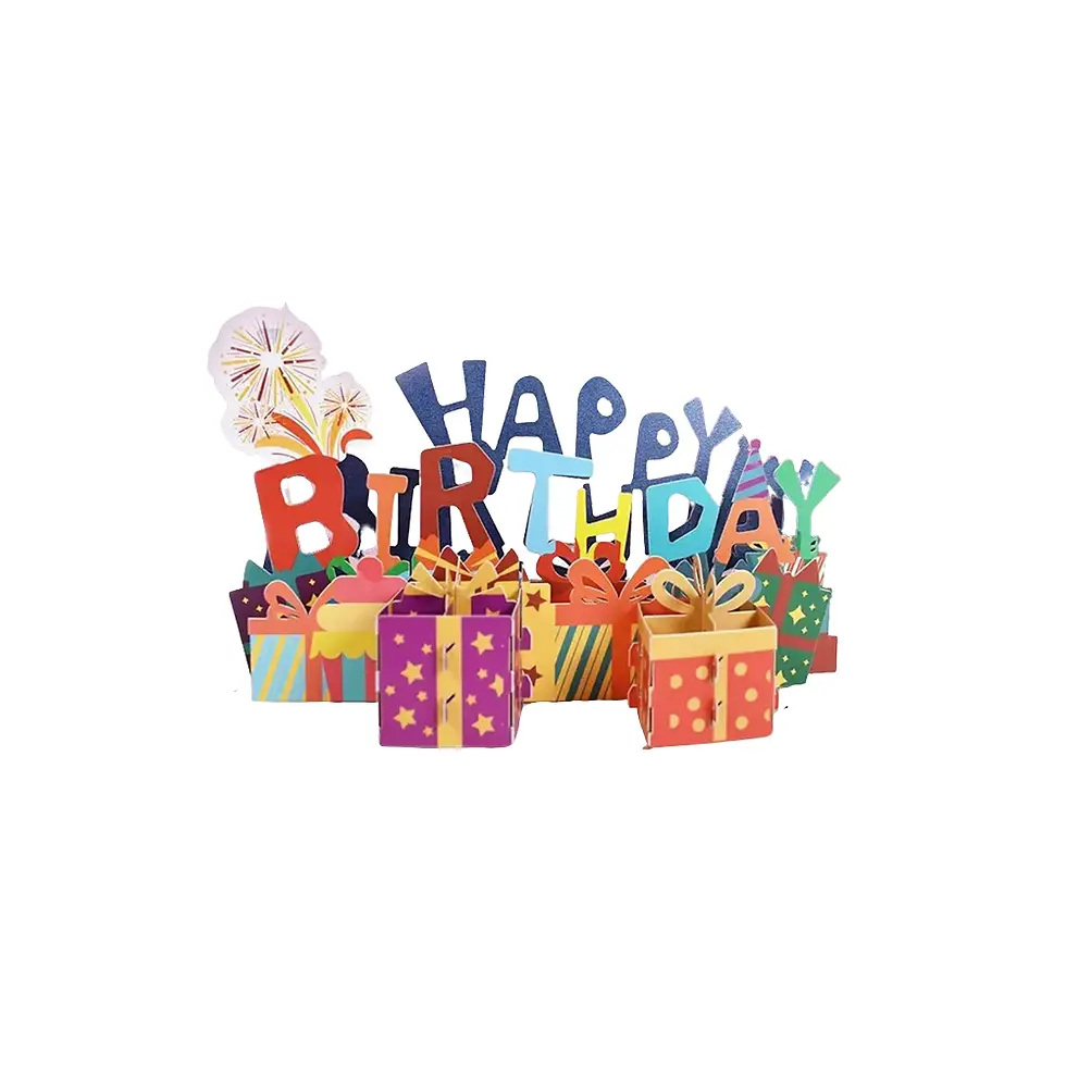 3D Pop-up Birthday Cards