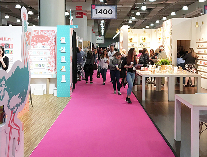 National Stationery Show Javits Center floor plan for buyers