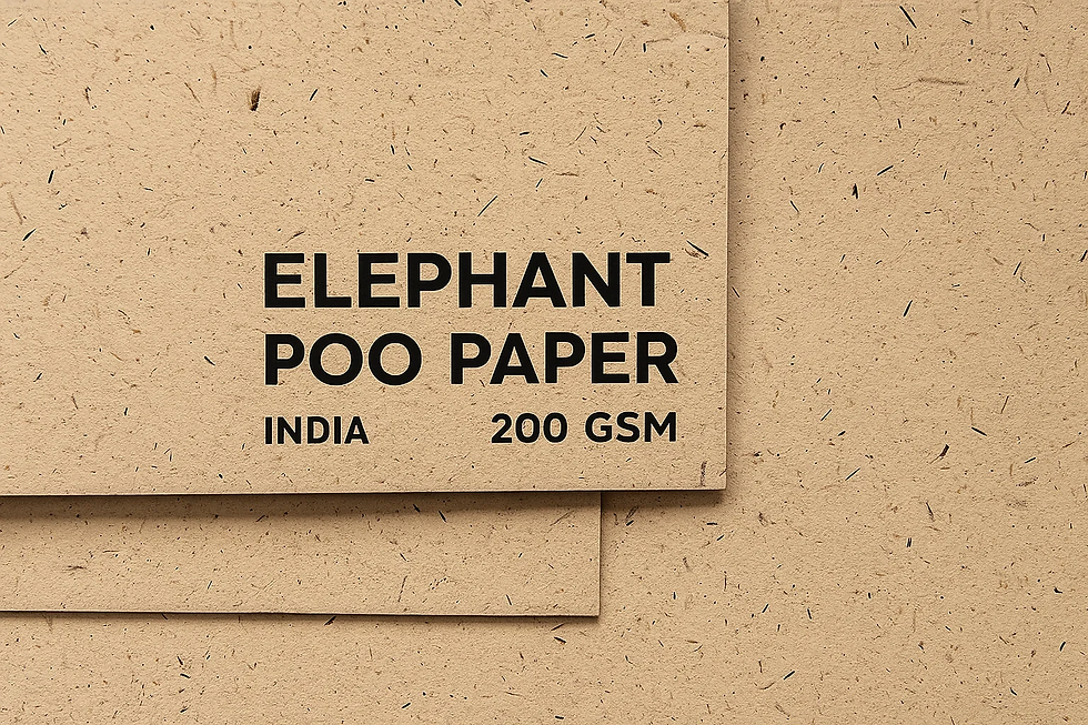 Elephant Dung Paper