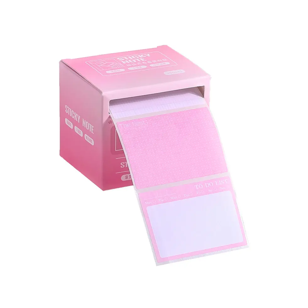 Pull-out Sticky Notes