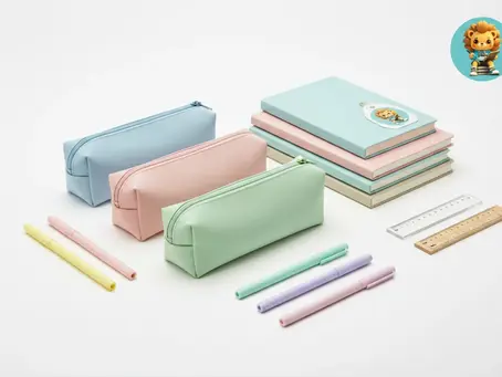 A curated range of custom canvas, PU leather, and synthetic pencil cases matching modern stationery collections.