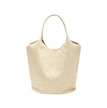 Woven PU Tote Bag and Card Holder
