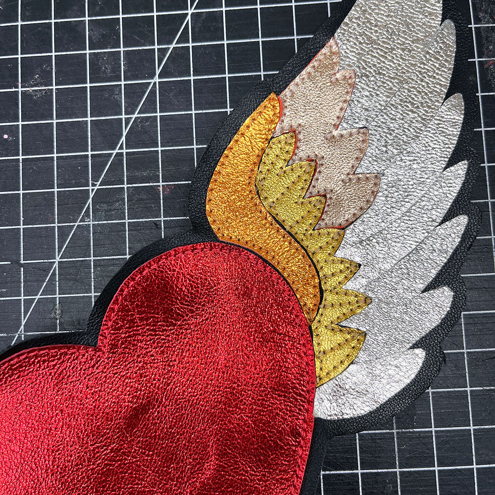 Thumbnail: Wings Of Love - Clutch/Cross Body Bag
