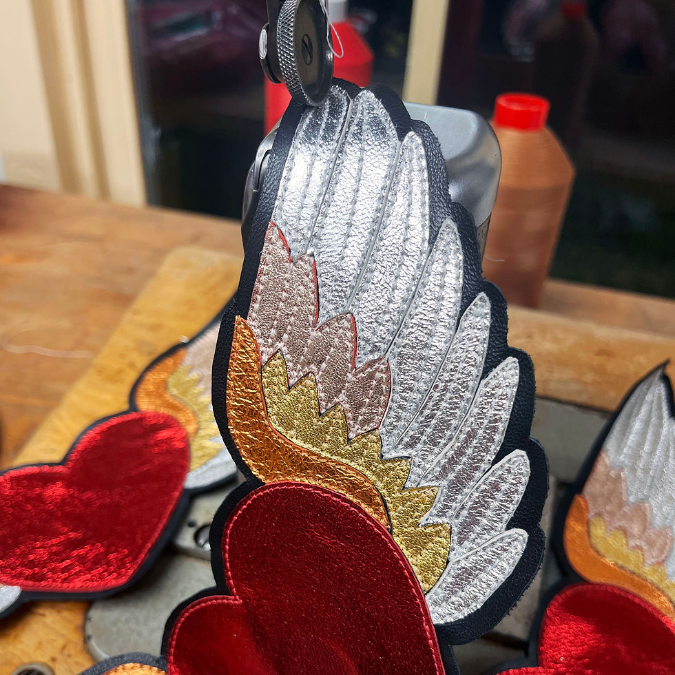 Thumbnail: Wings Of Love - Clutch/Cross Body Bag