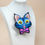 Thumbnail: Louis Wain Inspired - Blue Cat Necklace