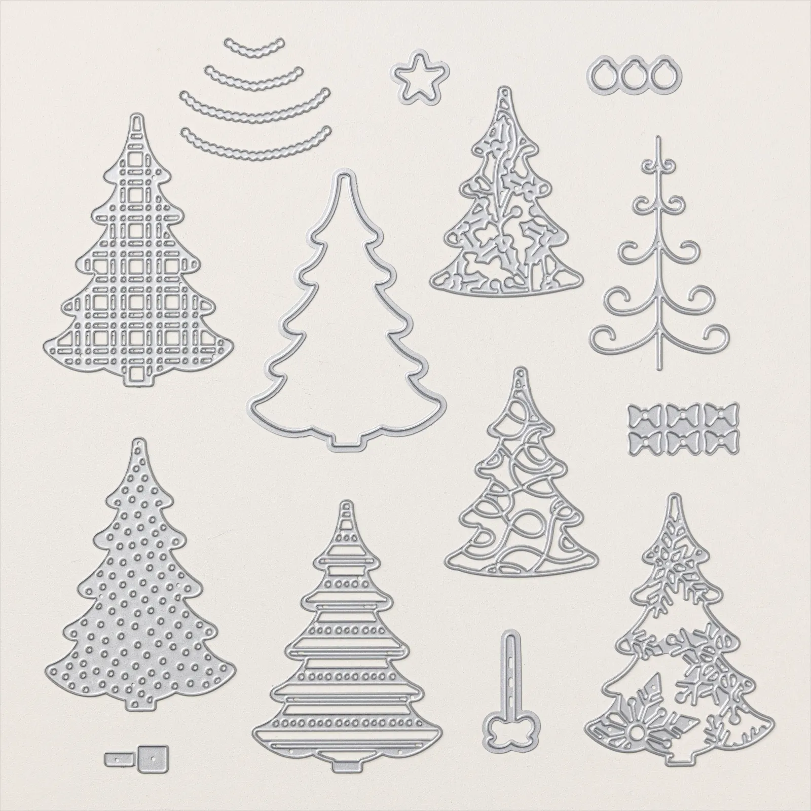 Weihnachtsbaum, Weihnachtsbäume, Stanzformen
