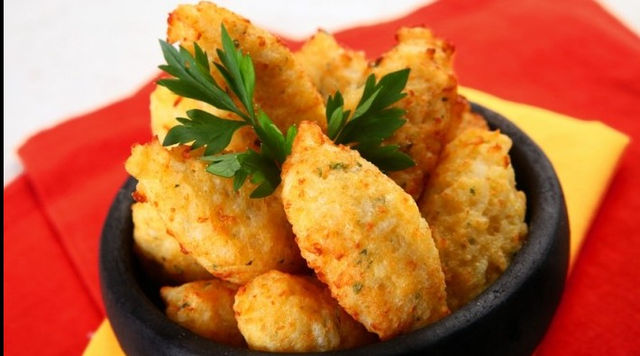 Comidas Recicladas: Bolinho de Arroz