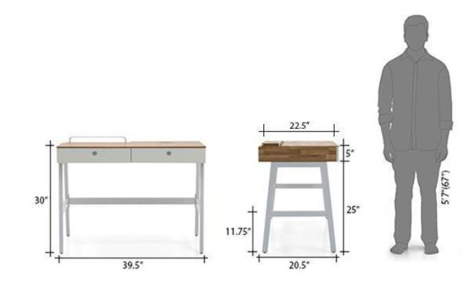 Thumbnail: Terry Study Table