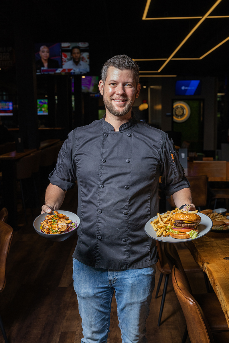 Food and handcrafted cocktails at Pinhouse Social