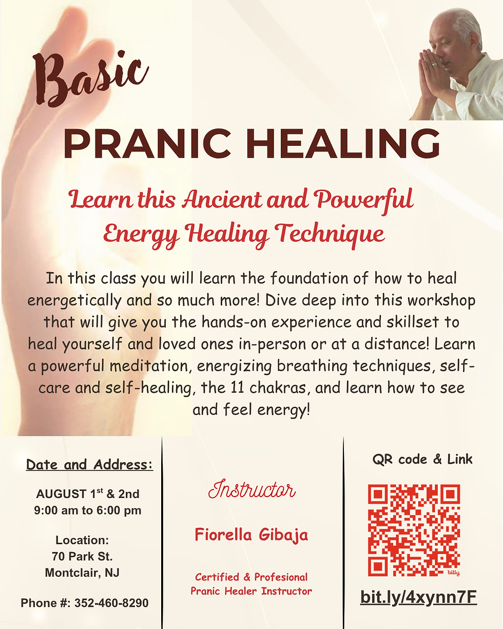 Basic Pranic Healing  - Learn this Ancient & Powerful Healing Technique