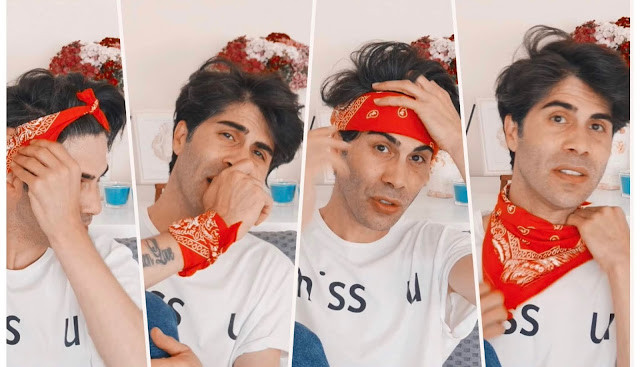 bandana bağlama modelleri
