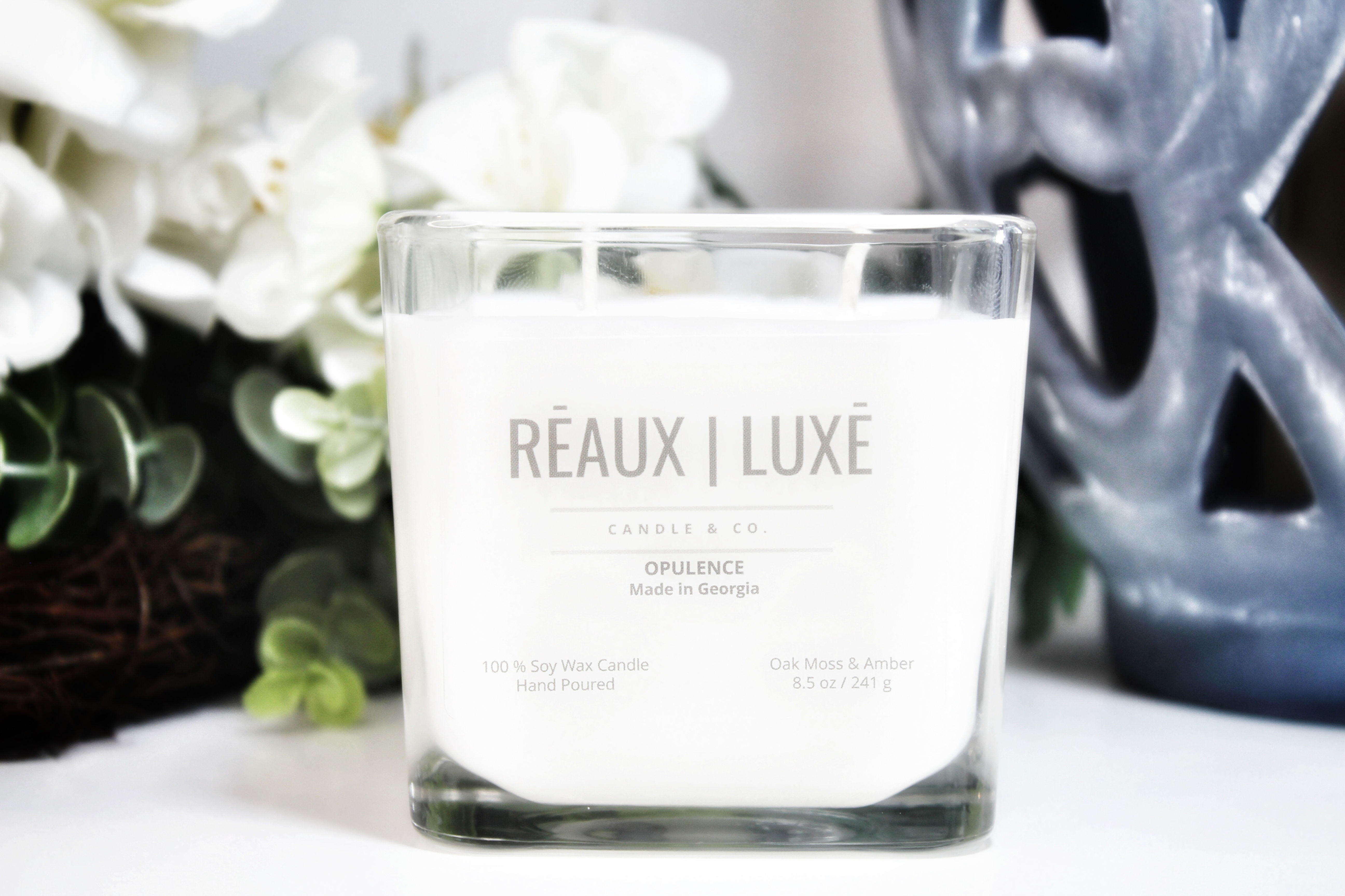 OPULENCE • Double Wicked • Oak Moss & Amber Scent