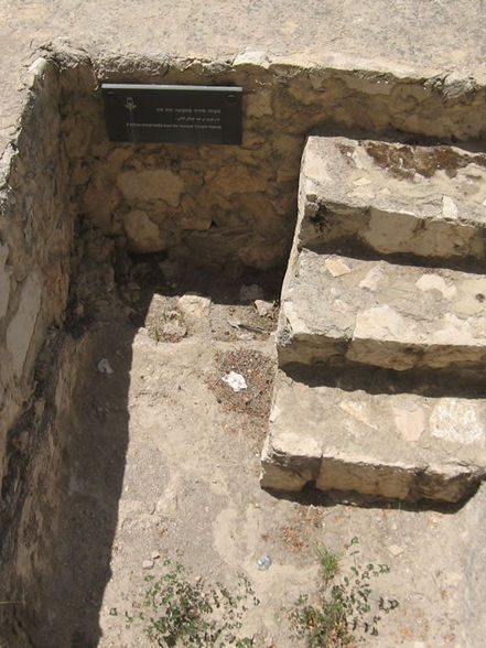 Ritual Immersion Pools Near the Temple Mount
